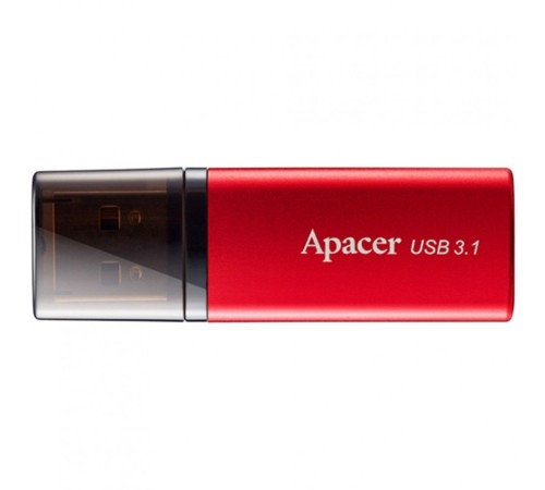 128GB Apacer AH25B USB Flash AP128GAH25BR-1 USB 3.1 Gen 1, Red/Black, Metal case, RTL (916303)