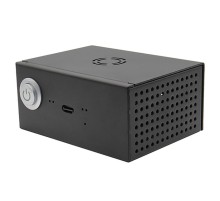 KP561   Корпус ACD Metal Case  + Power Control Switch + Cooling Fan Kit for Raspberry Pi X820 v3.0 (X800) SSD&HDD SATA Storage Board