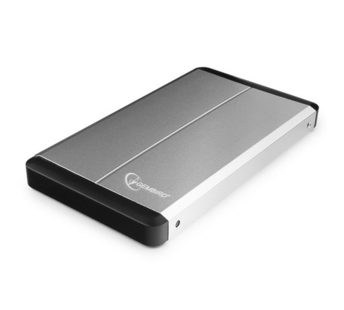 Внешний корпус 2.5" Gembird EE2-U3S-2-S, серебро, USB 3.0, SATA, металл Gembird  {100}