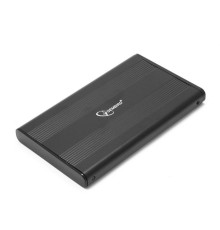 Внешний корпус 2.5" Gembird EE2-U2S-5, черный, USB 2.0, SATA, металл Gembird  {100}