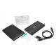 Внешний корпус 2.5" Gembird EE2-U2S-5, черный, USB 2.0, SATA, металл Gembird  {100}