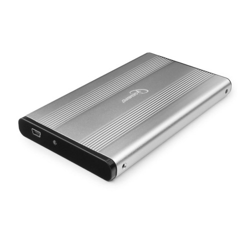 Внешний корпус 2.5" Gembird EE2-U2S-5-S, серебро, USB 2.0, SATA, металл Gembird {100} Внешний корпус 2.5" Gembird EE2-U2S-5-S, серебро, USB 2.0, SATA, металл Gembird {100}