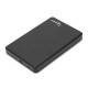 Внешний корпус 2.5" Gembird EE2-U2S-40P, черный, USB 2.0, SATA, пластик Gembird {100}