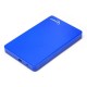 Внешний корпус 2.5" Gembird EE2-U2S-40P-B, синий, USB 2.0, SATA, пластик Gembird {100} (205540)