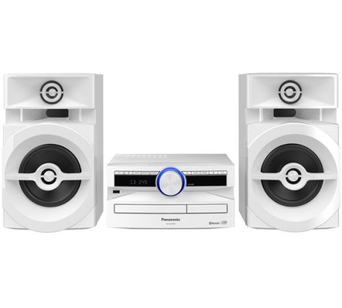 Минисистема Panasonic SC-UX100EE-W белый 300Вт/CD/CDRW/FM/USB/BT Минисистема Panasonic SC-UX100EE-W белый 300Вт/CD/CDRW/FM/USB/BT