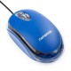 Мышь Гарнизон GM-100B, USB, чип- Х, синий, 1000 DPI, 2кн.+колесо-кнопка