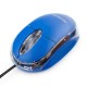 Мышь Гарнизон GM-100B, USB, чип- Х, синий, 1000 DPI, 2кн.+колесо-кнопка