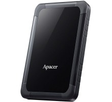 2.5" 1TB Apacer AC532 AP1TBAC532B-1 USB 3.1, Shockproof, Win/Mac/Linux, Black, Retail {20} (915283)