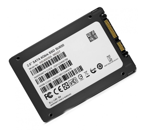 Твердотельный накопитель ADATA Ultimate SU650 ASU650SS-120GT-R Твердотельный накопитель ADATA Ultimate SU650 ASU650SS-120GT-R