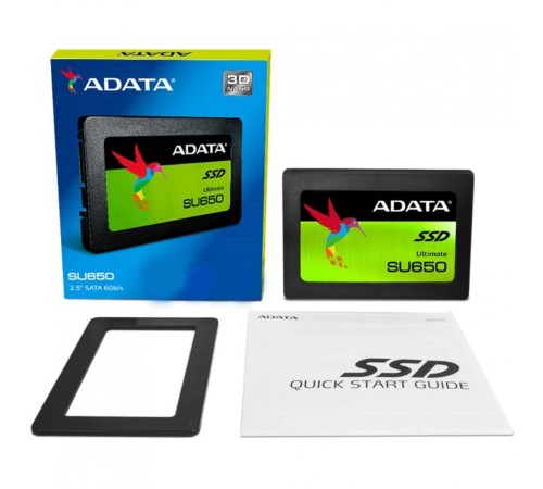 Твердотельный накопитель ADATA Ultimate SU650 ASU650SS-120GT-R Твердотельный накопитель ADATA Ultimate SU650 ASU650SS-120GT-R