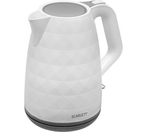 Чайник электрический Scarlett SC-EK18P49 1.7л. 2200Вт белый/серый (корпус: пластик) Чайник электрический Scarlett SC-EK18P49 1.7л. 2200Вт белый/серый (корпус: пластик)