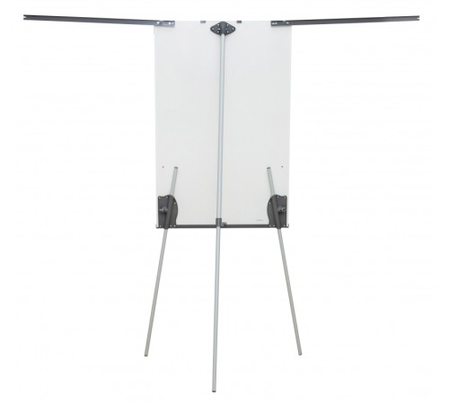 Флипчарт Cactus CS-FCT-M67x105 магнитно-маркерная меламиновая 67x105см на треноге