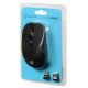 Мышь Оклик 610MWC черный оптическая (1600dpi) беспроводная USB/USB-C (5but)