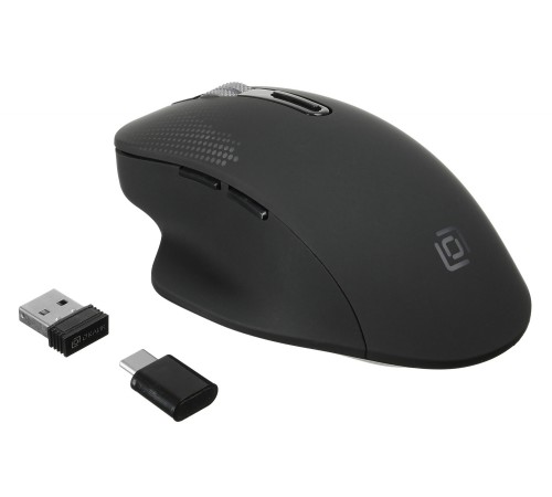 Мышь Оклик 636LWC черный оптическая (2400dpi) беспроводная USB/USB-C (6but) Мышь Оклик 636LWC черный оптическая (2400dpi) беспроводная USB/USB-C (6but)