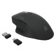 Мышь Оклик 636LWC черный оптическая (2400dpi) беспроводная USB/USB-C (6but)
