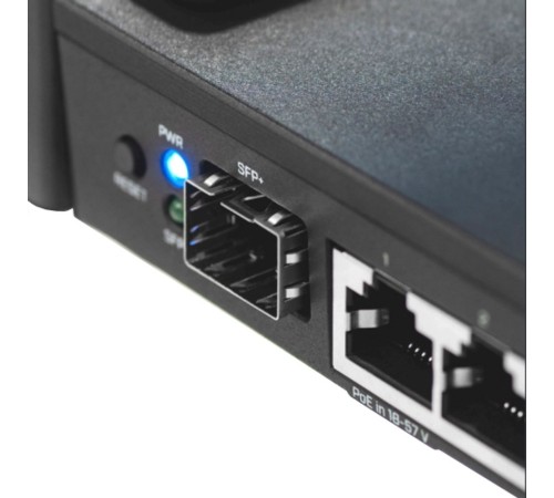 Роутер MikroTik RB4011iGS+RM 10/100/1000BASE-TX/SFP+ черный