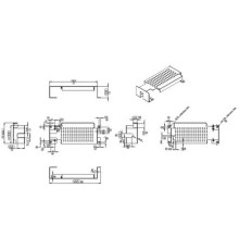 Аксессуары Advantech FPM-3001G-ADKE Брекет (скоба) для крепления мониторов FPM-3000 15"/17"/19"
