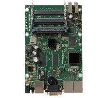 RB435G без корпуса RouterBOARD 435G with 680MHz Atheros CPU, 256MB RAM, 3 Gigabit LAN, 5 miniPCI, RouterOS L5, 2 USB ports {20}