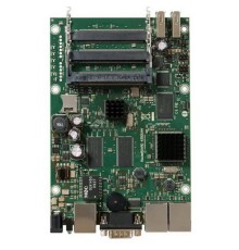 RB435G без корпуса RouterBOARD 435G with 680MHz Atheros CPU, 256MB RAM, 3 Gigabit LAN, 5 miniPCI, RouterOS L5, 2 USB ports {20}