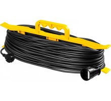 Удлинитель силовой Stayer 55018-50_z01 2x0.75кв.мм 1розет. 50м ПВС 10A пласт.рамка черный