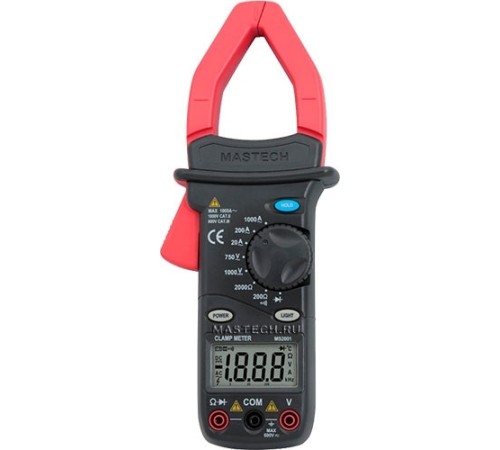 Клещи токоизмерительные Mastech MS2001C Клещи токоизмерительные Mastech MS2001C