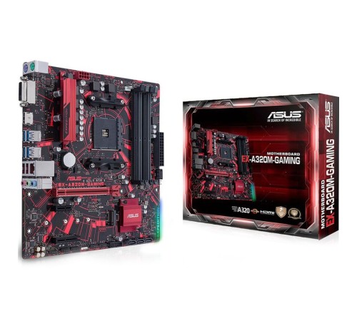 Материнская плата ASUS [EX-A320M-GAMING]