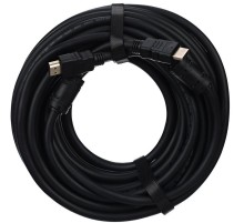 Кабель HDMI-19M --- HDMI-19M ver 2.0+3D/Ethernet,2 фильтра 15m Telecom <TCG200F-15M> VCOM Telecom HDMI (m) - HDMI (m) 15м (TCG200F-15M)