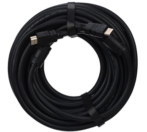 Кабель HDMI-19M --- HDMI-19M ver 2.0+3D/Ethernet,2 фильтра 15m Telecom <TCG200F-15M> VCOM Telecom HDMI (m) - HDMI (m) 15м (TCG200F-15M)