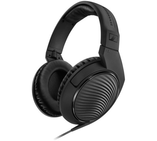 Наушники накладные Sennheiser HD 200 PRO 2м черный проводные оголовье (507182)