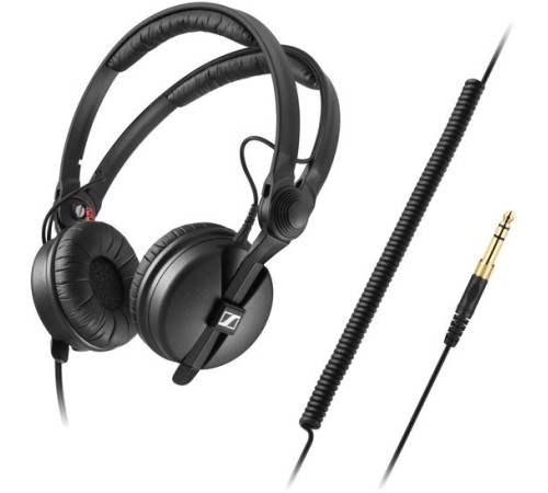 Наушники накладные Sennheiser HD 25 PLUS 1.5м черный проводные оголовье (506908) Наушники накладные Sennheiser HD 25 PLUS 1.5м черный проводные оголовье (506908)