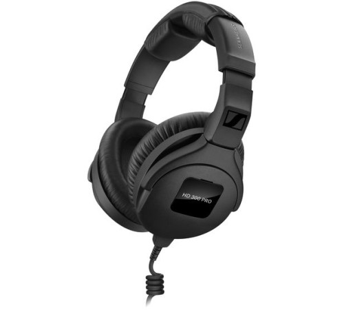 Гарнитура накладные Sennheiser HD 300 PRO 1.5м черный проводные оголовье (508288) Гарнитура накладные Sennheiser HD 300 PRO 1.5м черный проводные оголовье (508288)