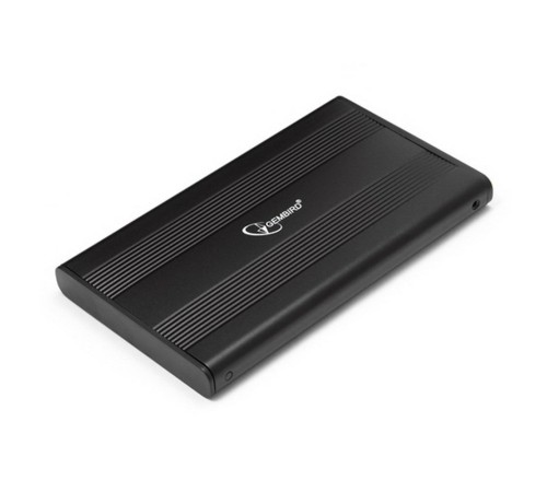 Внешний корпус 2.5" Gembird EE2-U3S-5, черный, USB 3.0, SATA, металл Gembird  {100}