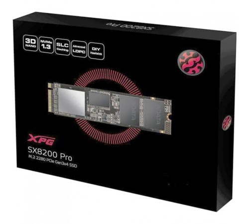 SSD ADATA XPG SX8200 Pro 512Гб Наличие PCIE Скорость записи 2300 Мб/сек. Скорость чтения 3500 Мб/сек. TBW 320 Тб Время наработки на отказ 2000000 ч. ASX8200PNP-512GT-C