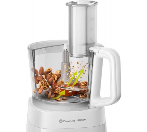 Кухонный комбайн Philips HR7510 800Вт белый