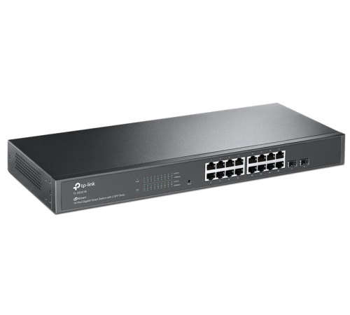 TP-Link SG2218 Коммутатор JetStream линейки Smart с 16 гигабитными портами RJ45 и 2 портами SFP TP-Link SG2218 Коммутатор JetStream линейки Smart с 16 гигабитными портами RJ45 и 2 портами SFP