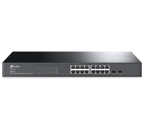 TP-Link SG2218 Коммутатор JetStream линейки Smart с 16 гигабитными портами RJ45 и 2 портами SFP TP-Link SG2218 Коммутатор JetStream линейки Smart с 16 гигабитными портами RJ45 и 2 портами SFP