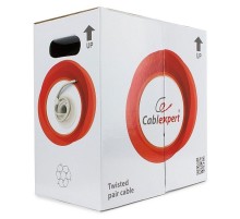 Кабель UTP Cablexpert UPC-5040E-SOL кат.5e CCA  однож. 4х2х0.40 мм 305 м pullbox, серый (UPC-5040E-SOL)