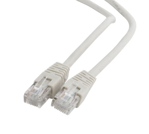 Кабель Cablexpert Патч-корд UTP Cablexpert PP6U-5M, кат.6, 5м, литой, многожильный (серый) {60}