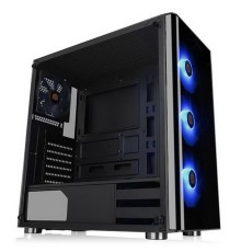 V200 TG RGB CA-1K8-00M1WN-01 Black/Win/SPCC/Tempered Glass*1/120mm RGB Fans*3 + 120mm Standard Fan*1/MB Sync (874398)