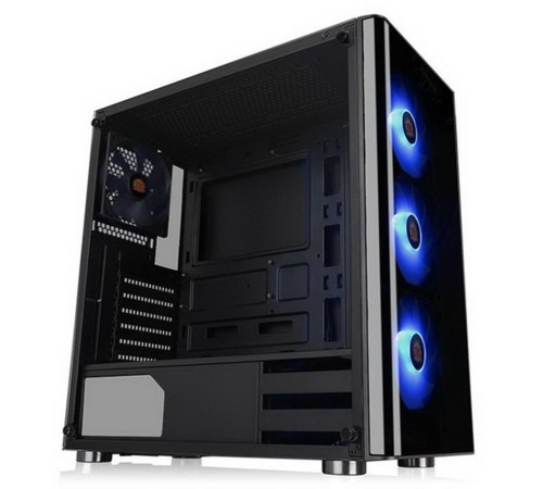 V200 TG RGB CA-1K8-00M1WN-01 Black/Win/SPCC/Tempered Glass*1/120mm RGB Fans*3 + 120mm Standard Fan*1/MB Sync (874398)