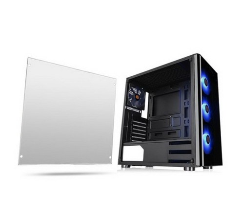 V200 TG RGB CA-1K8-00M1WN-01 Black/Win/SPCC/Tempered Glass*1/120mm RGB Fans*3 + 120mm Standard Fan*1/MB Sync (874398)