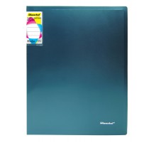 Папка с 20 прозр.вклад. Silwerhof Perlen 292921-75 A4 0.8мм карман зеленый металлик