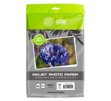 Фотобумага Cactus CS-MA412050ED A4/120г/м2/50л./белый матовое для струйной печати