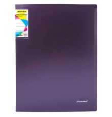 Папка с 80 прозр.вклад. Silwerhof Perlen 292981-73 A4 1мм карман сиреневый металлик
