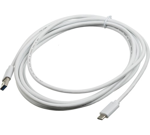 Кабель Buro BHP USB-TPC-3W USB (m)-USB Type-C (m) 3м белый Кабель Buro BHP USB-TPC-3W USB (m)-USB Type-C (m) 3м белый
