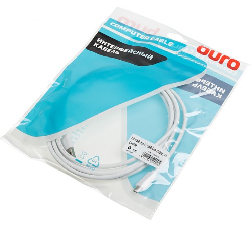 Кабель Buro BHP USB-TPC-3W USB (m)-USB Type-C (m) 3м белый Кабель Buro BHP USB-TPC-3W USB (m)-USB Type-C (m) 3м белый