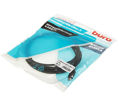 Кабель Buro BHP USB-TPC-3 USB (m)-USB Type-C (m) 3м черный Кабель Buro BHP USB-TPC-3 USB (m)-USB Type-C (m) 3м черный
