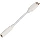 Переходник Buro BHP TPC-JCK Jack 3.5 (f)-USB Type-C (m) белый