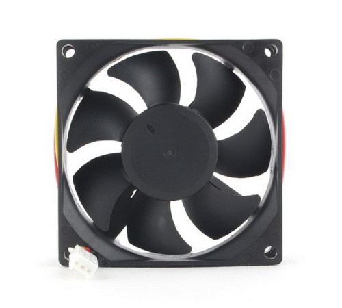 Вентилятор Gembird D8025HM-3 80x80x25, гидродинамический, 3 pin, провод 30 см {240}