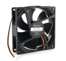 Вентилятор Gembird D9225HM-3 92x92x25, гидродинамический, 3 pin, провод 30 см {150}